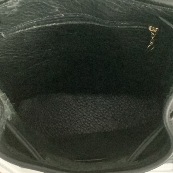 COACH VINTAGE LEATHER PEBBLE DRAWSTRING BACKPACK - Picture 7 of 16